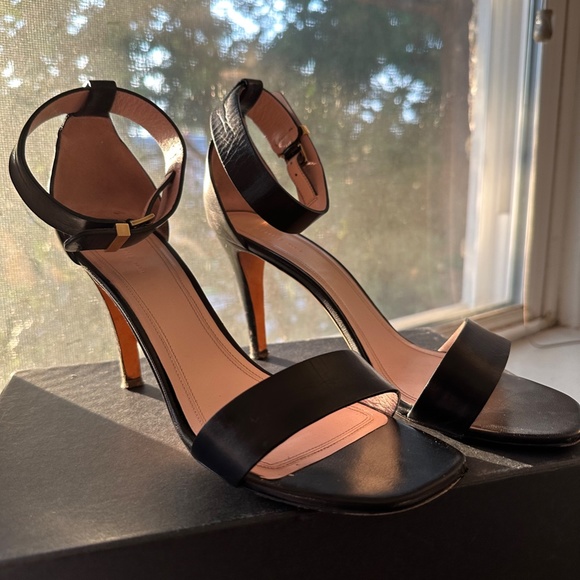 Celine Black Ankle Strap Sandal - Picture 2 of 4